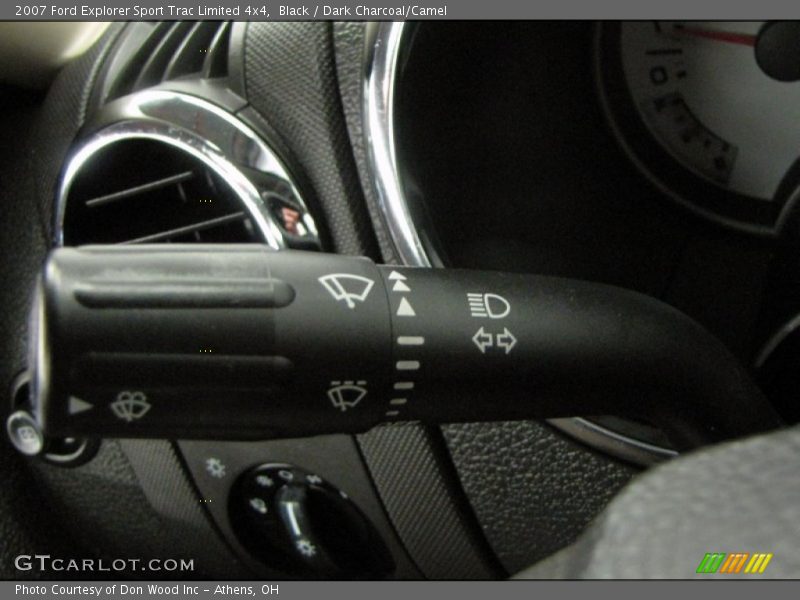 Black / Dark Charcoal/Camel 2007 Ford Explorer Sport Trac Limited 4x4