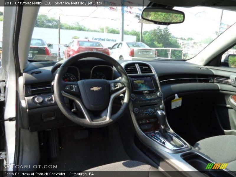 Silver Ice Metallic / Jet Black 2013 Chevrolet Malibu ECO