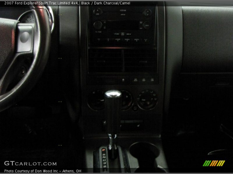 Black / Dark Charcoal/Camel 2007 Ford Explorer Sport Trac Limited 4x4