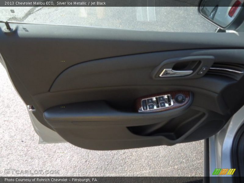 Silver Ice Metallic / Jet Black 2013 Chevrolet Malibu ECO
