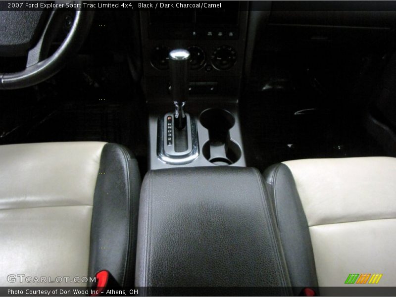 Black / Dark Charcoal/Camel 2007 Ford Explorer Sport Trac Limited 4x4