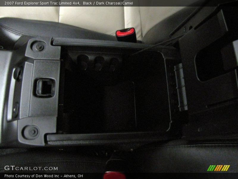 Black / Dark Charcoal/Camel 2007 Ford Explorer Sport Trac Limited 4x4