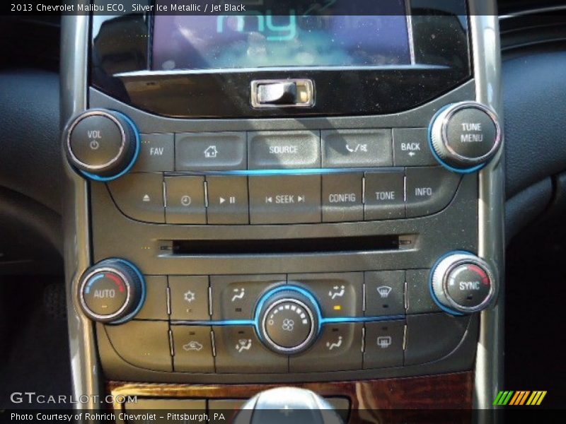 Silver Ice Metallic / Jet Black 2013 Chevrolet Malibu ECO