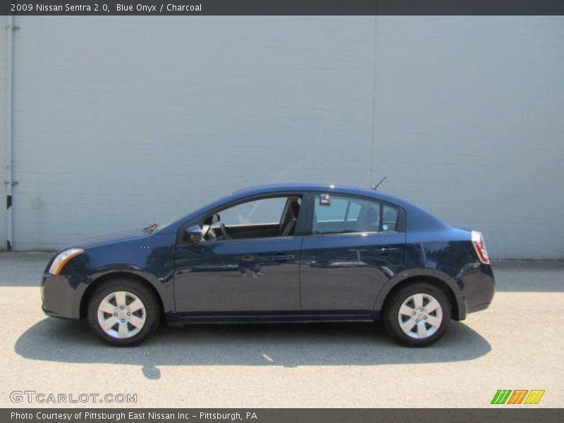 Blue Onyx / Charcoal 2009 Nissan Sentra 2.0