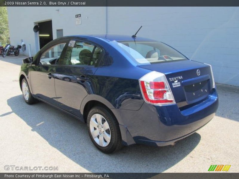 Blue Onyx / Charcoal 2009 Nissan Sentra 2.0