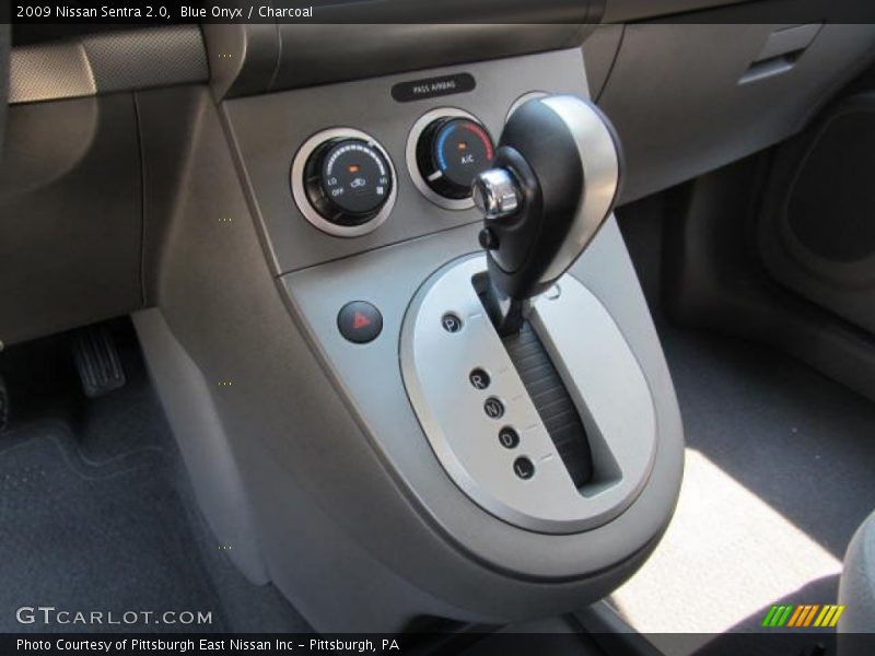 Blue Onyx / Charcoal 2009 Nissan Sentra 2.0