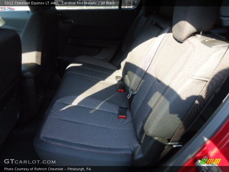Cardinal Red Metallic / Jet Black 2012 Chevrolet Equinox LT AWD