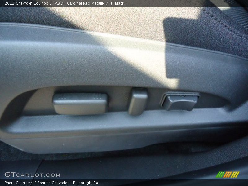 Cardinal Red Metallic / Jet Black 2012 Chevrolet Equinox LT AWD