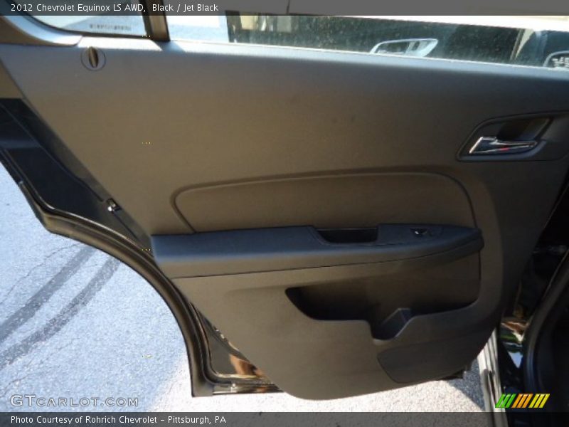 Black / Jet Black 2012 Chevrolet Equinox LS AWD
