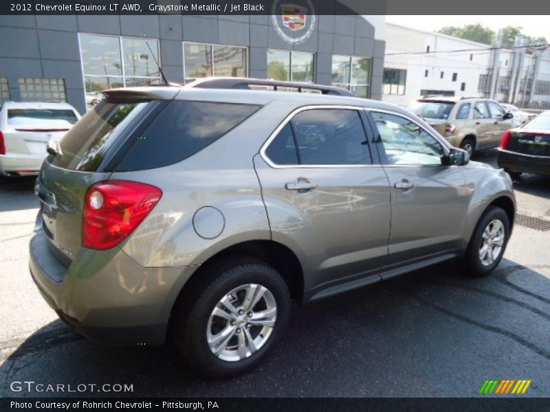 Graystone Metallic / Jet Black 2012 Chevrolet Equinox LT AWD