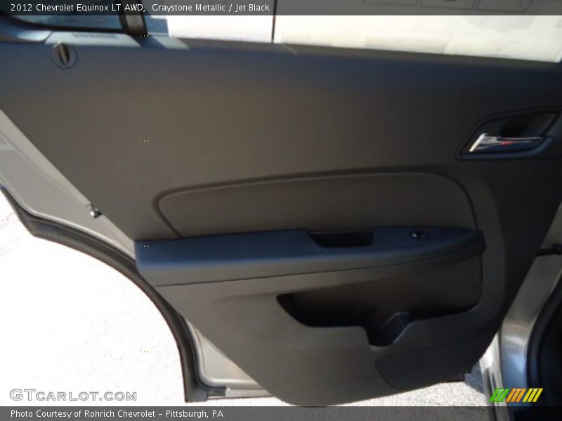 Graystone Metallic / Jet Black 2012 Chevrolet Equinox LT AWD