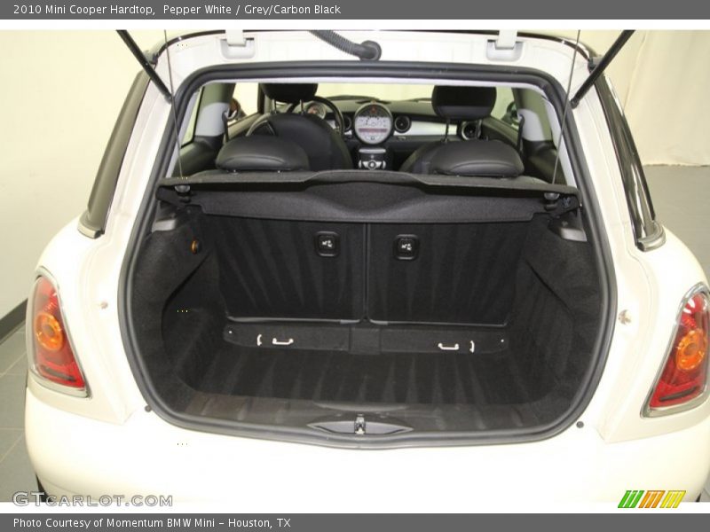 Pepper White / Grey/Carbon Black 2010 Mini Cooper Hardtop