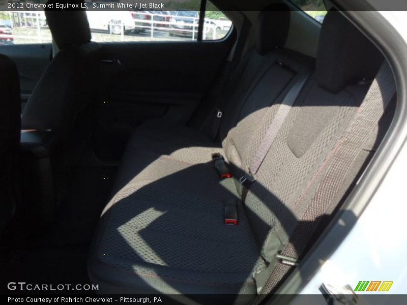 Summit White / Jet Black 2012 Chevrolet Equinox LS