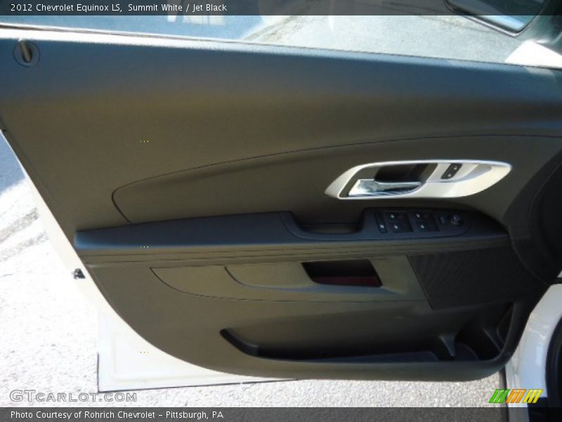 Summit White / Jet Black 2012 Chevrolet Equinox LS