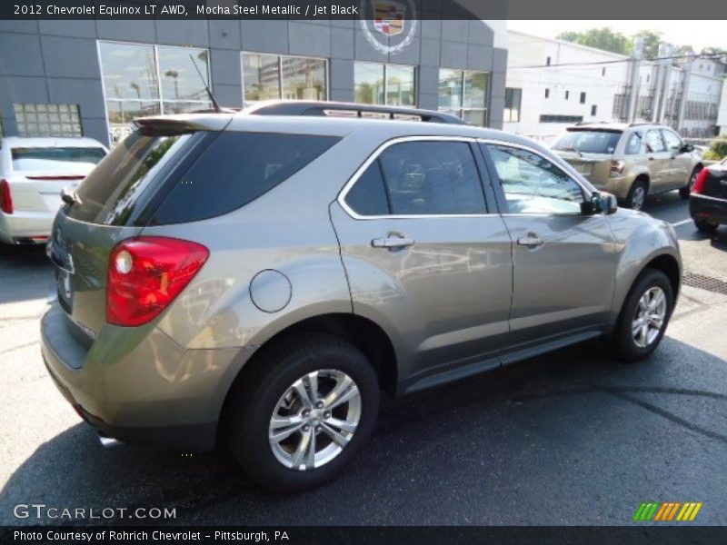 Mocha Steel Metallic / Jet Black 2012 Chevrolet Equinox LT AWD