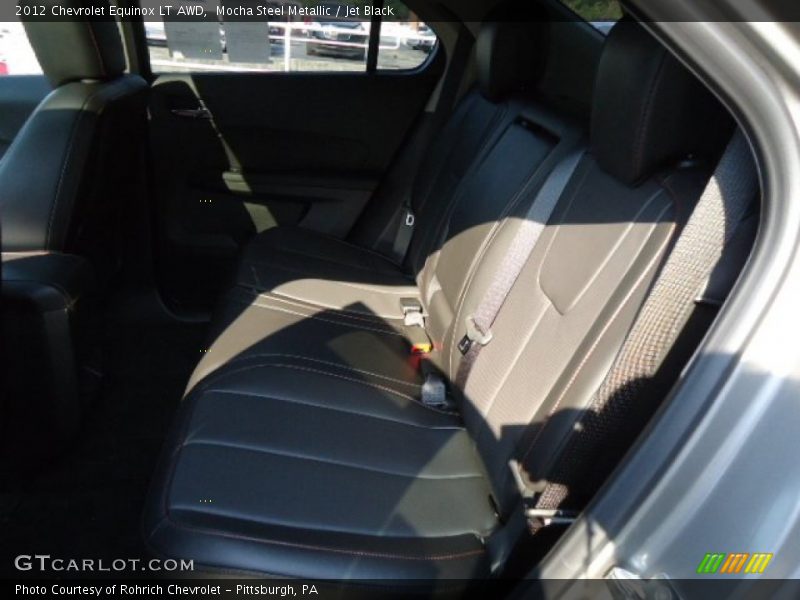 Mocha Steel Metallic / Jet Black 2012 Chevrolet Equinox LT AWD