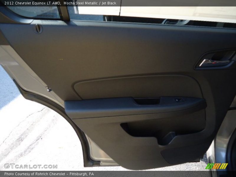 Mocha Steel Metallic / Jet Black 2012 Chevrolet Equinox LT AWD