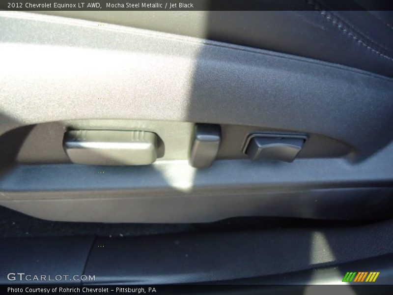 Mocha Steel Metallic / Jet Black 2012 Chevrolet Equinox LT AWD