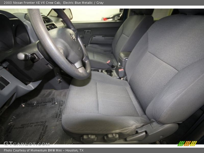  2003 Frontier XE V6 Crew Cab Gray Interior