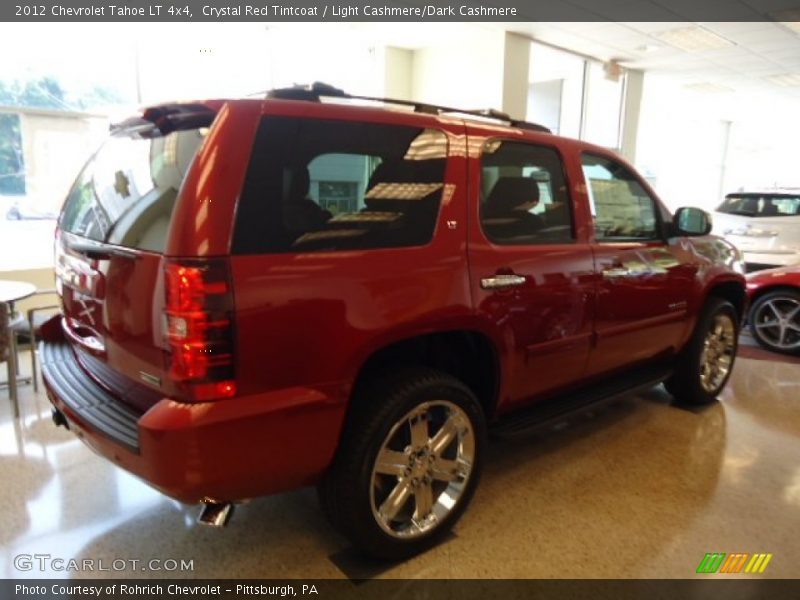 Crystal Red Tintcoat / Light Cashmere/Dark Cashmere 2012 Chevrolet Tahoe LT 4x4