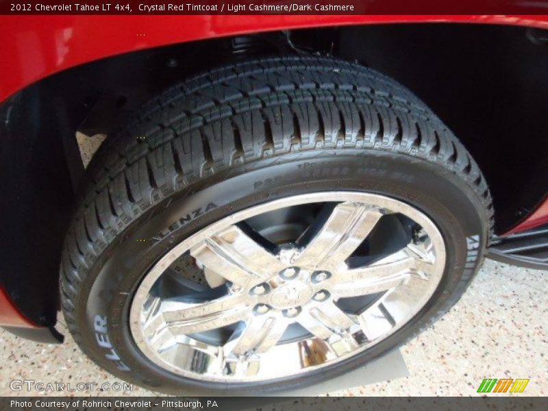 Crystal Red Tintcoat / Light Cashmere/Dark Cashmere 2012 Chevrolet Tahoe LT 4x4