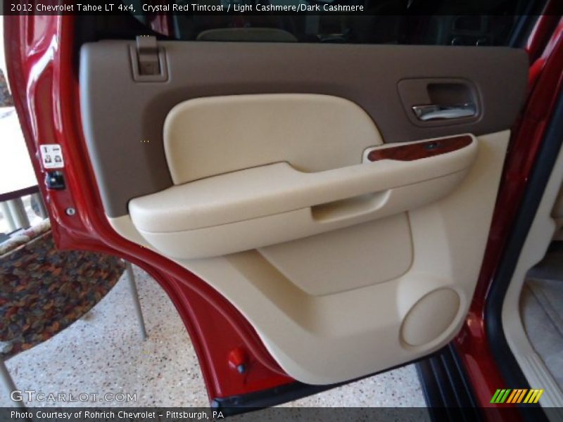 Crystal Red Tintcoat / Light Cashmere/Dark Cashmere 2012 Chevrolet Tahoe LT 4x4