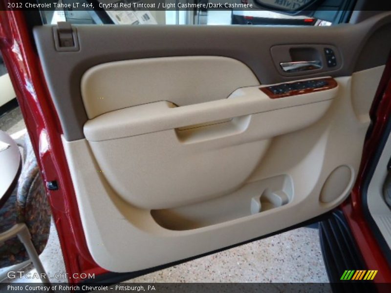 Crystal Red Tintcoat / Light Cashmere/Dark Cashmere 2012 Chevrolet Tahoe LT 4x4