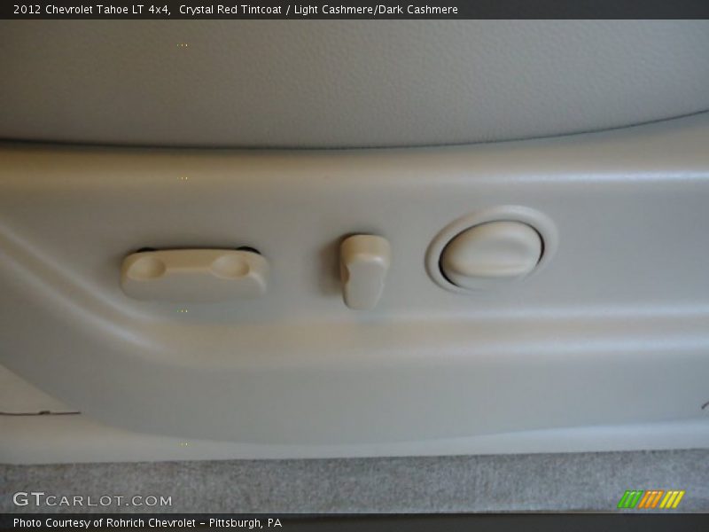 Crystal Red Tintcoat / Light Cashmere/Dark Cashmere 2012 Chevrolet Tahoe LT 4x4