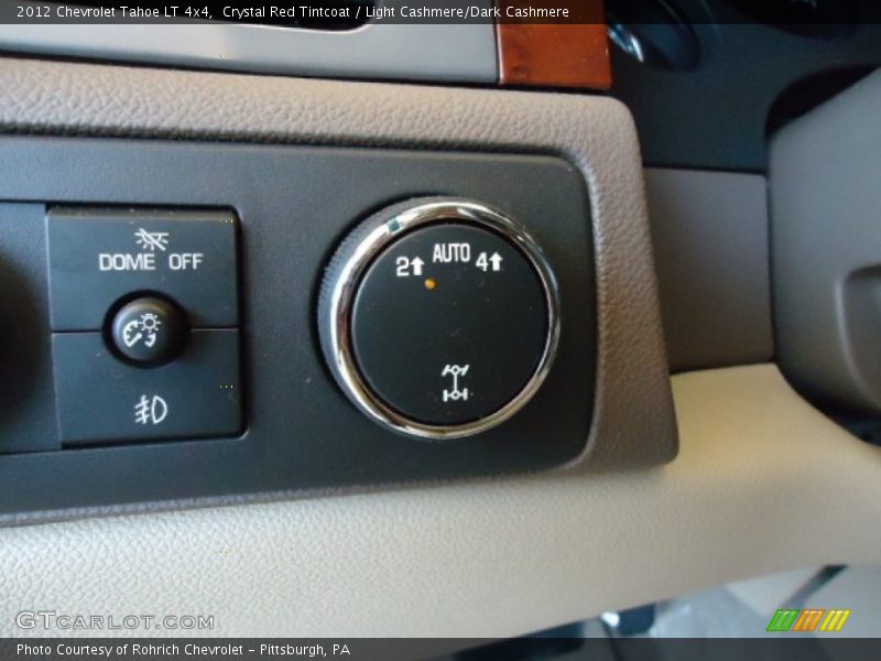 Crystal Red Tintcoat / Light Cashmere/Dark Cashmere 2012 Chevrolet Tahoe LT 4x4