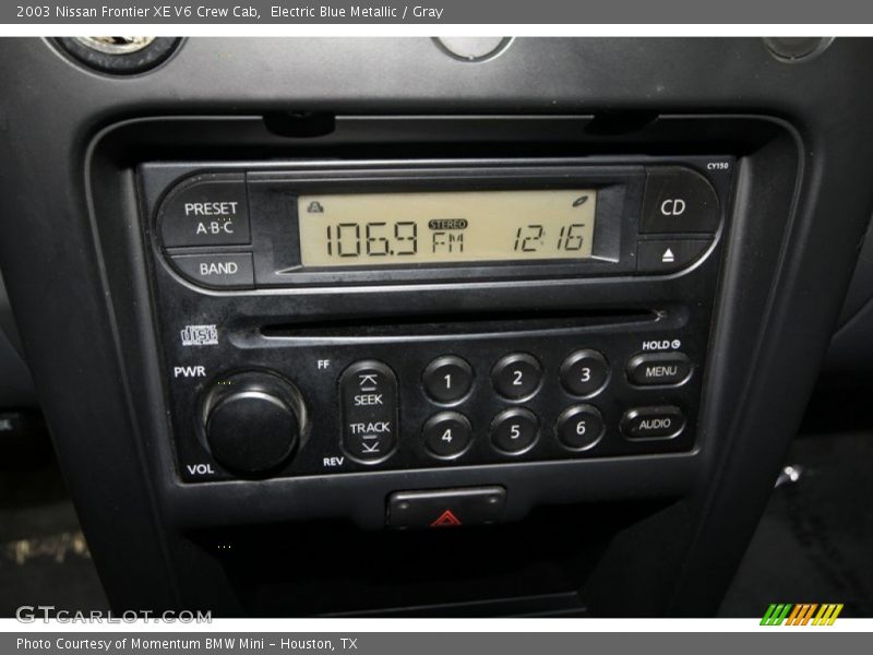 Audio System of 2003 Frontier XE V6 Crew Cab