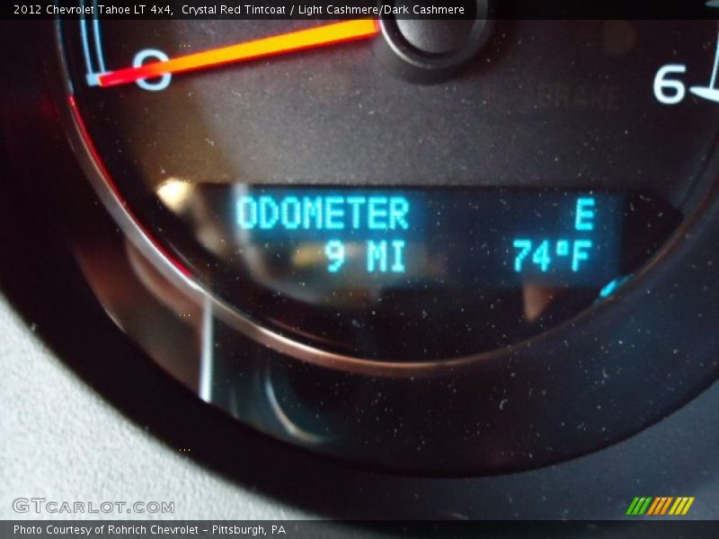 Crystal Red Tintcoat / Light Cashmere/Dark Cashmere 2012 Chevrolet Tahoe LT 4x4