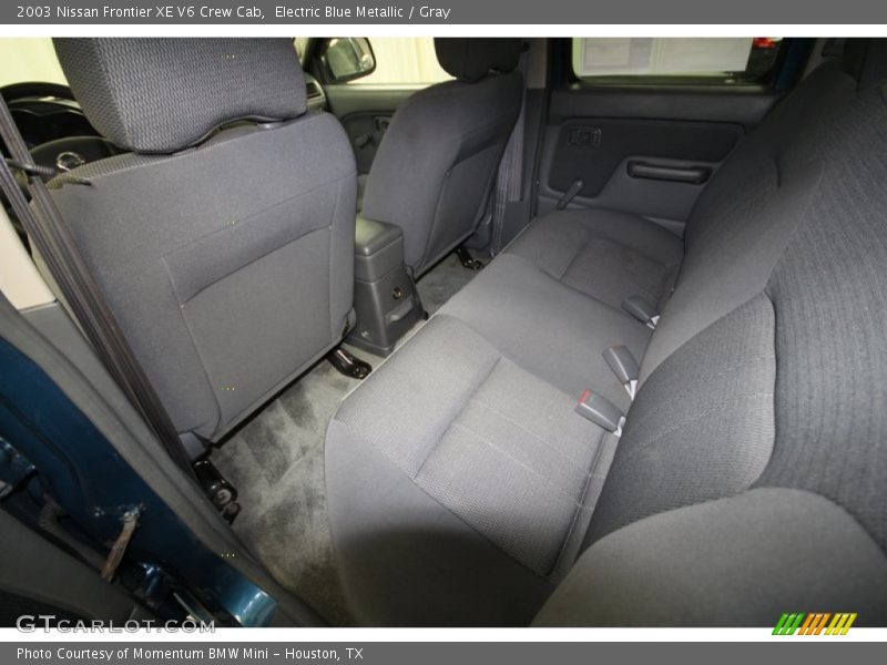  2003 Frontier XE V6 Crew Cab Gray Interior