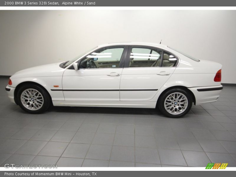 Alpine White / Sand 2000 BMW 3 Series 328i Sedan