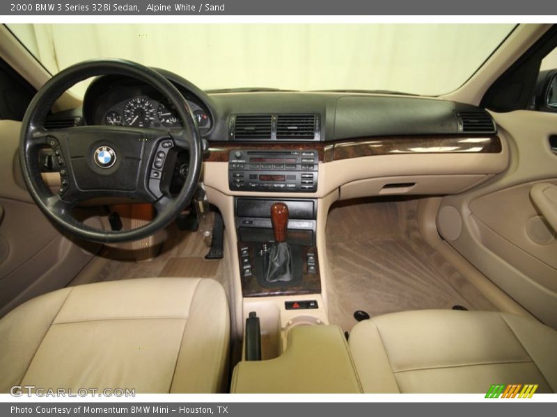 Alpine White / Sand 2000 BMW 3 Series 328i Sedan