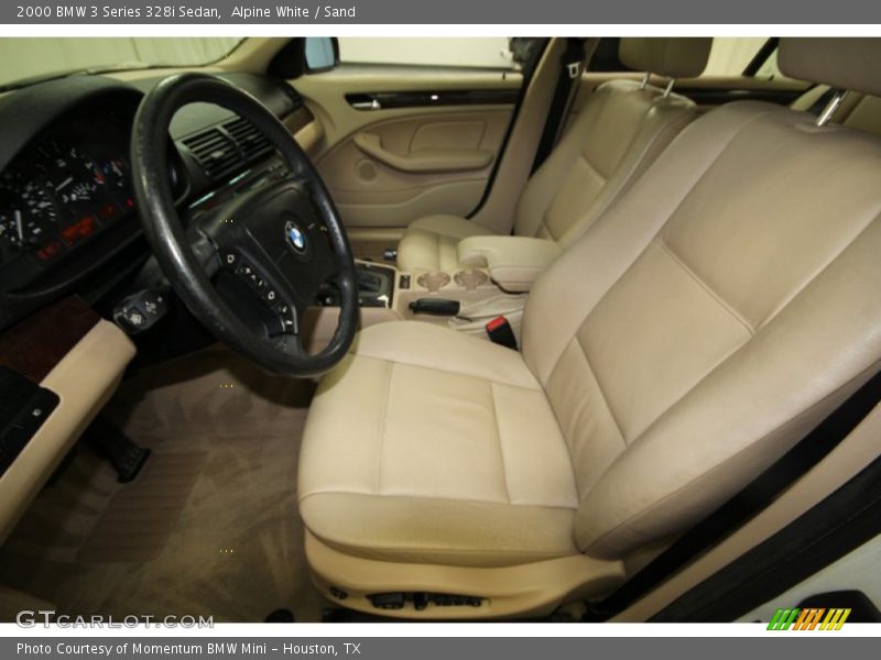 Alpine White / Sand 2000 BMW 3 Series 328i Sedan