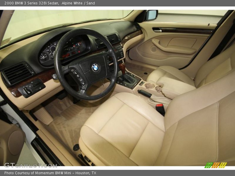 Alpine White / Sand 2000 BMW 3 Series 328i Sedan