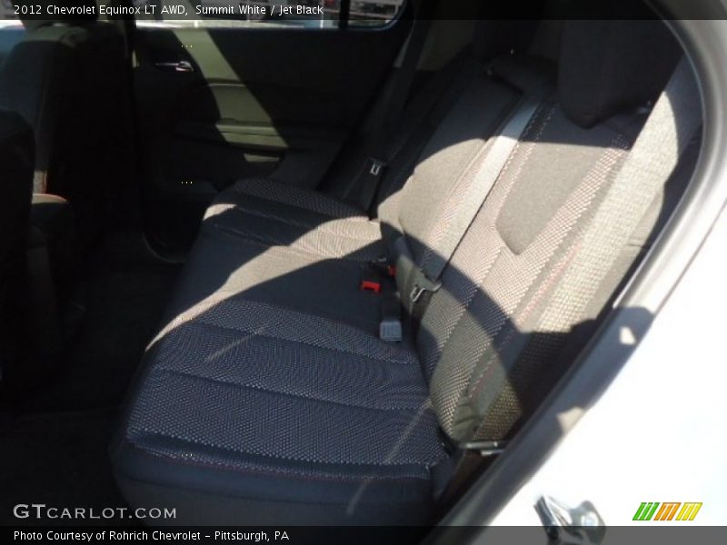 Summit White / Jet Black 2012 Chevrolet Equinox LT AWD