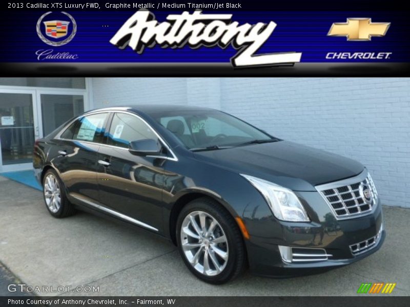 Graphite Metallic / Medium Titanium/Jet Black 2013 Cadillac XTS Luxury FWD