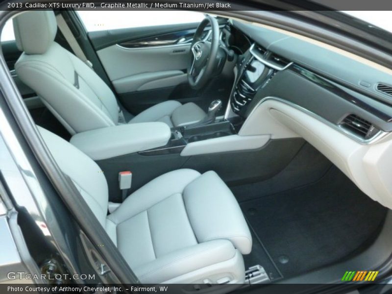 2013 XTS Luxury FWD Medium Titanium/Jet Black Interior