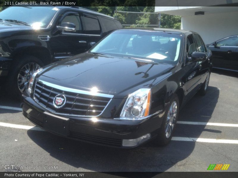 Black Raven / Ebony 2011 Cadillac DTS