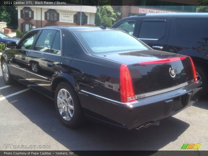 Black Raven / Ebony 2011 Cadillac DTS