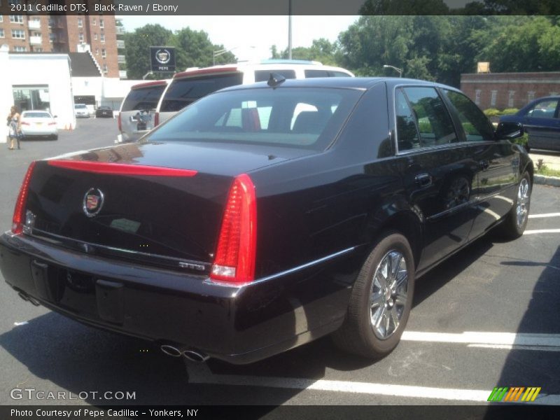 Black Raven / Ebony 2011 Cadillac DTS