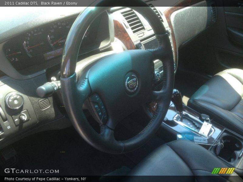 Black Raven / Ebony 2011 Cadillac DTS