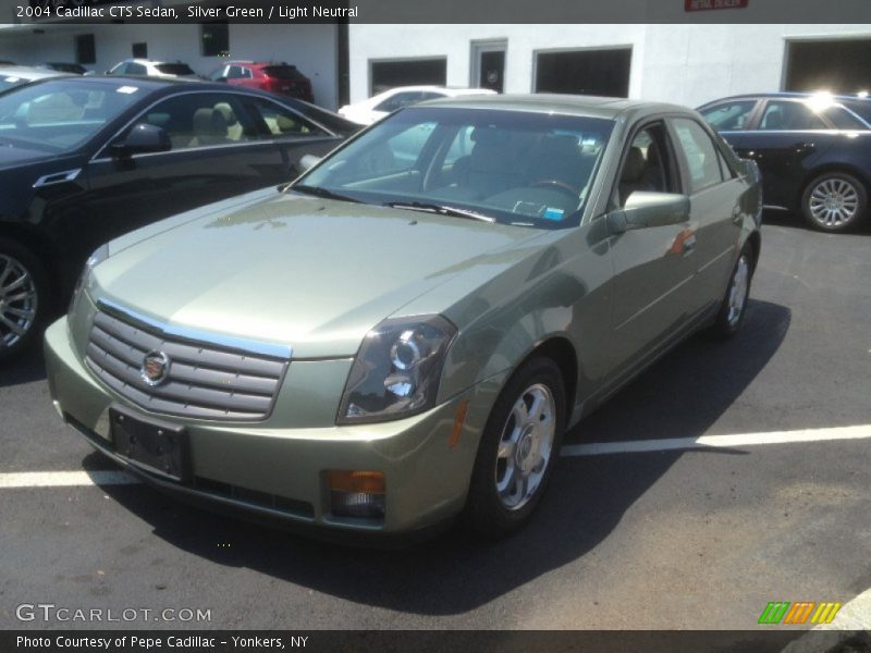 Silver Green / Light Neutral 2004 Cadillac CTS Sedan