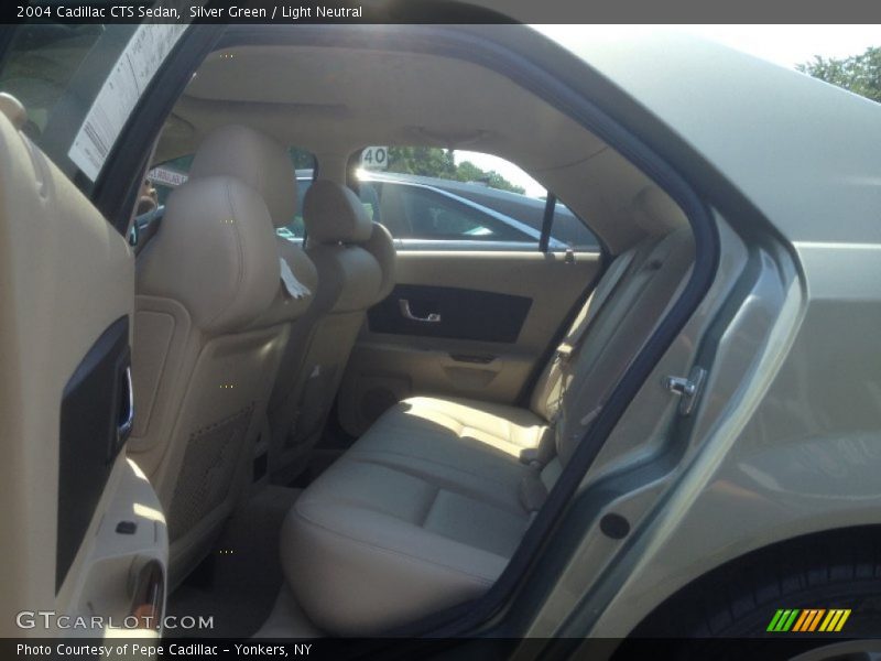 Silver Green / Light Neutral 2004 Cadillac CTS Sedan