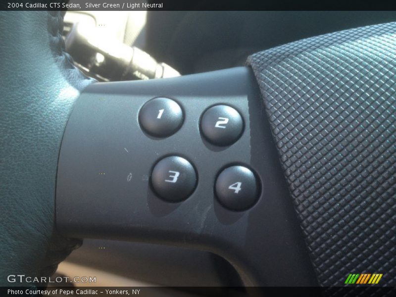 Silver Green / Light Neutral 2004 Cadillac CTS Sedan