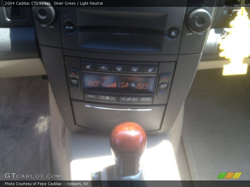Silver Green / Light Neutral 2004 Cadillac CTS Sedan
