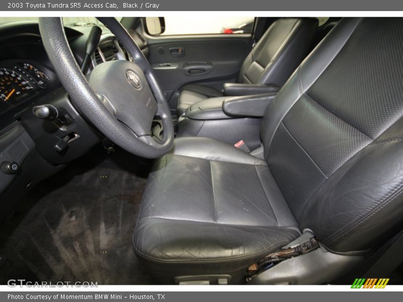 Black / Gray 2003 Toyota Tundra SR5 Access Cab