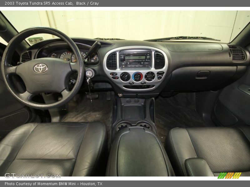 Black / Gray 2003 Toyota Tundra SR5 Access Cab