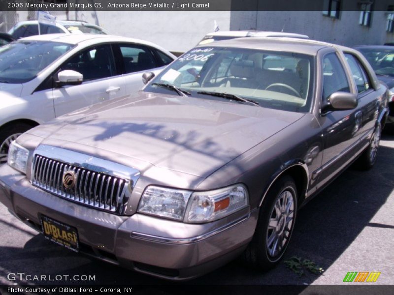 Arizona Beige Metallic / Light Camel 2006 Mercury Grand Marquis GS
